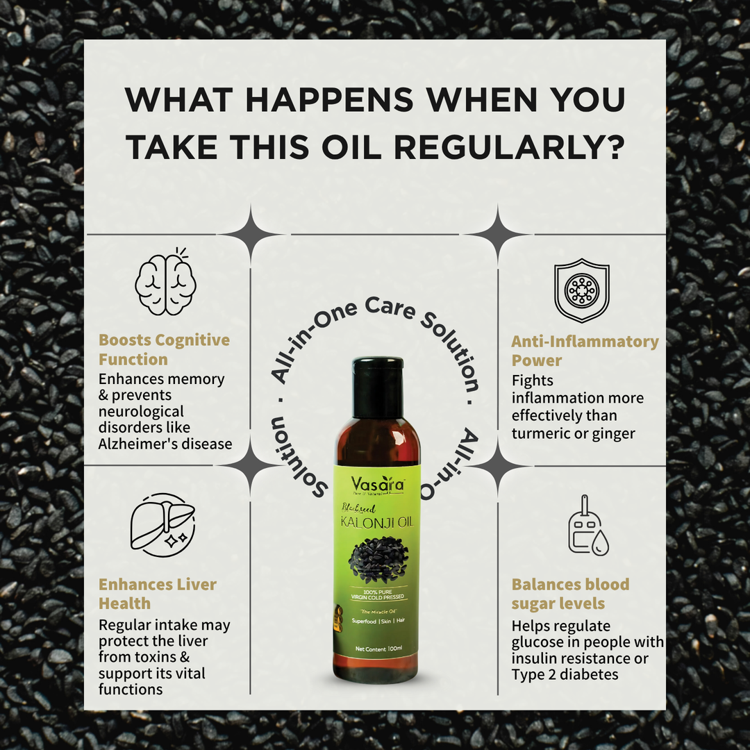 Cold Pressed Kalonji (Blackseed) Oil 100ml