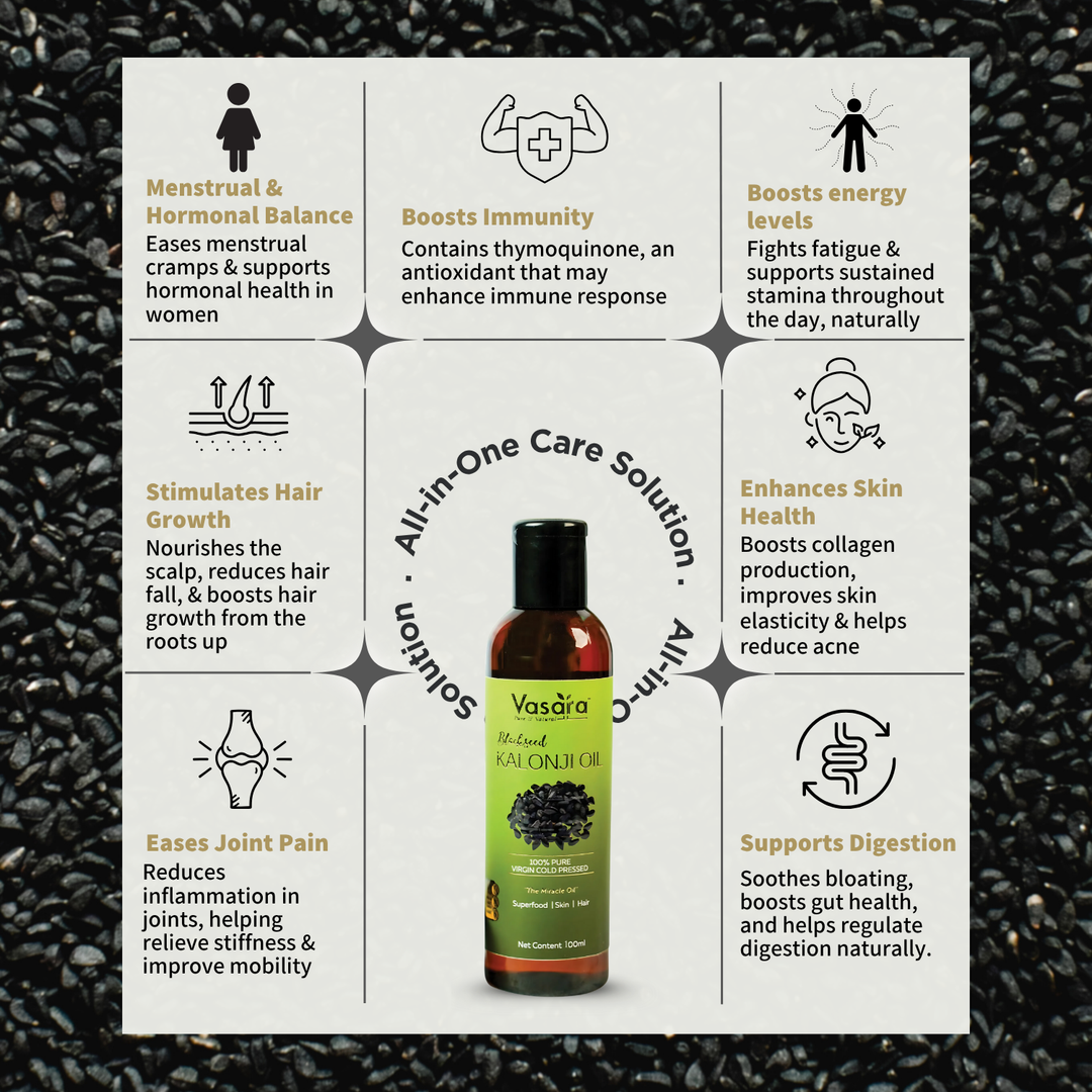 Cold Pressed Kalonji (Blackseed) Oil 100ml