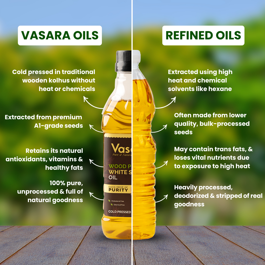 Wood Cold Pressed White Sesame Oil 500ml
