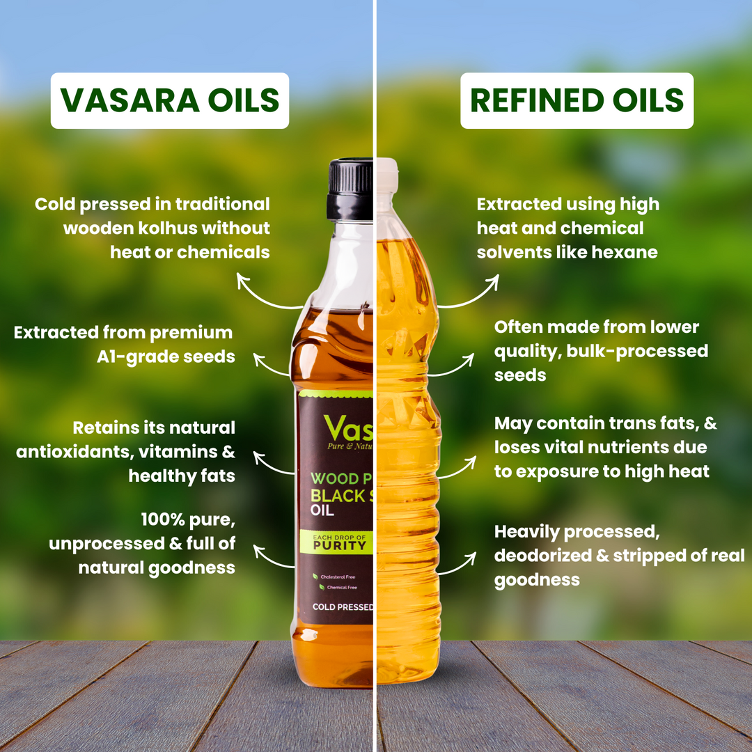 Wood Cold Pressed Black Sesame Oil 500ml