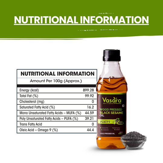 Wood Cold Pressed Black Sesame Oil 500ml