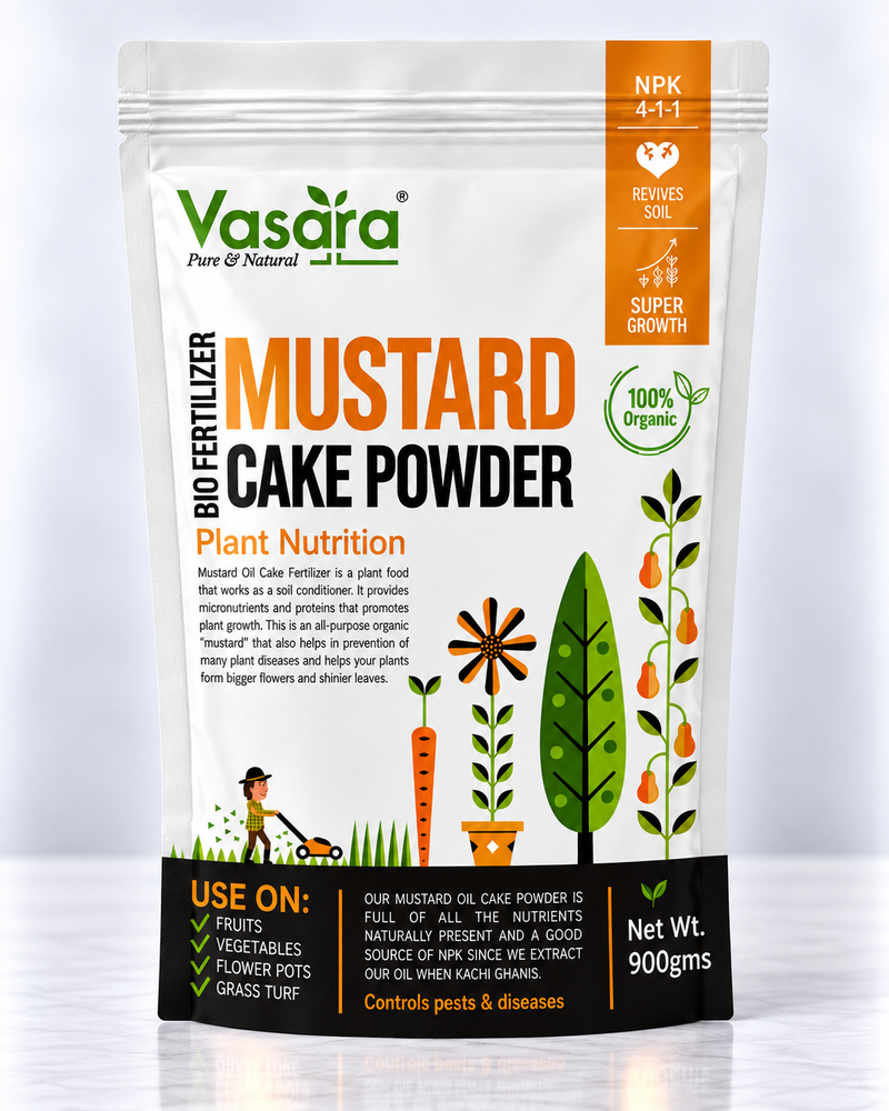 mustard cake powder for plants, biofertiliser ofr plants, cake powder for healthy plants, sarson ki khali