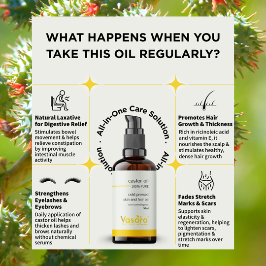 benefits of castor oil, benefits of cold pressed castor oil