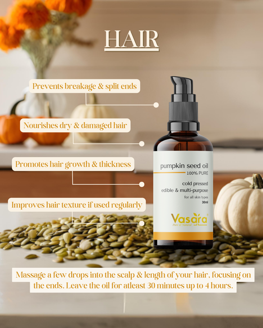 benefits of pumpkinseed oil for hair, pumpkinseed oil benefits for hair, cold pressed pumpkinseed oil, how to use pumpkinseed oil, pumpkinseed oil near me