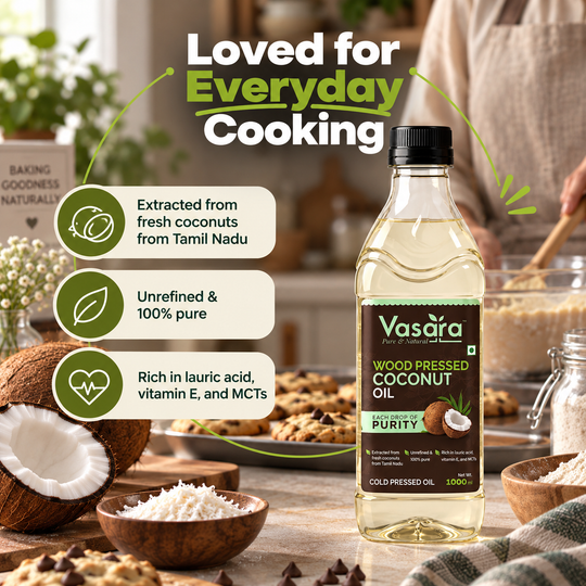 Wood Pressed Coconut Oil