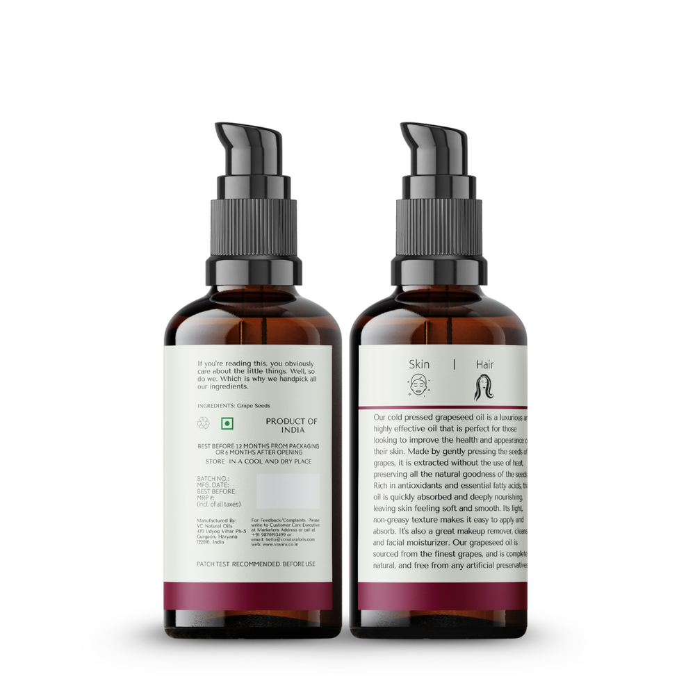grape seed oil back, grapeseed oil benefits, grapeseed benefits