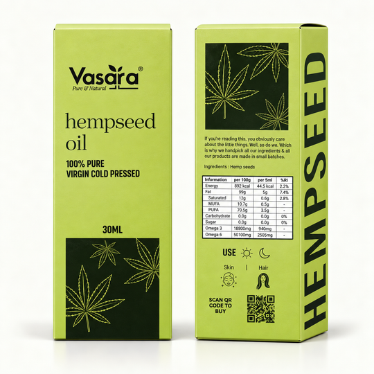 Cold Pressed Hempseed Oil 30ml