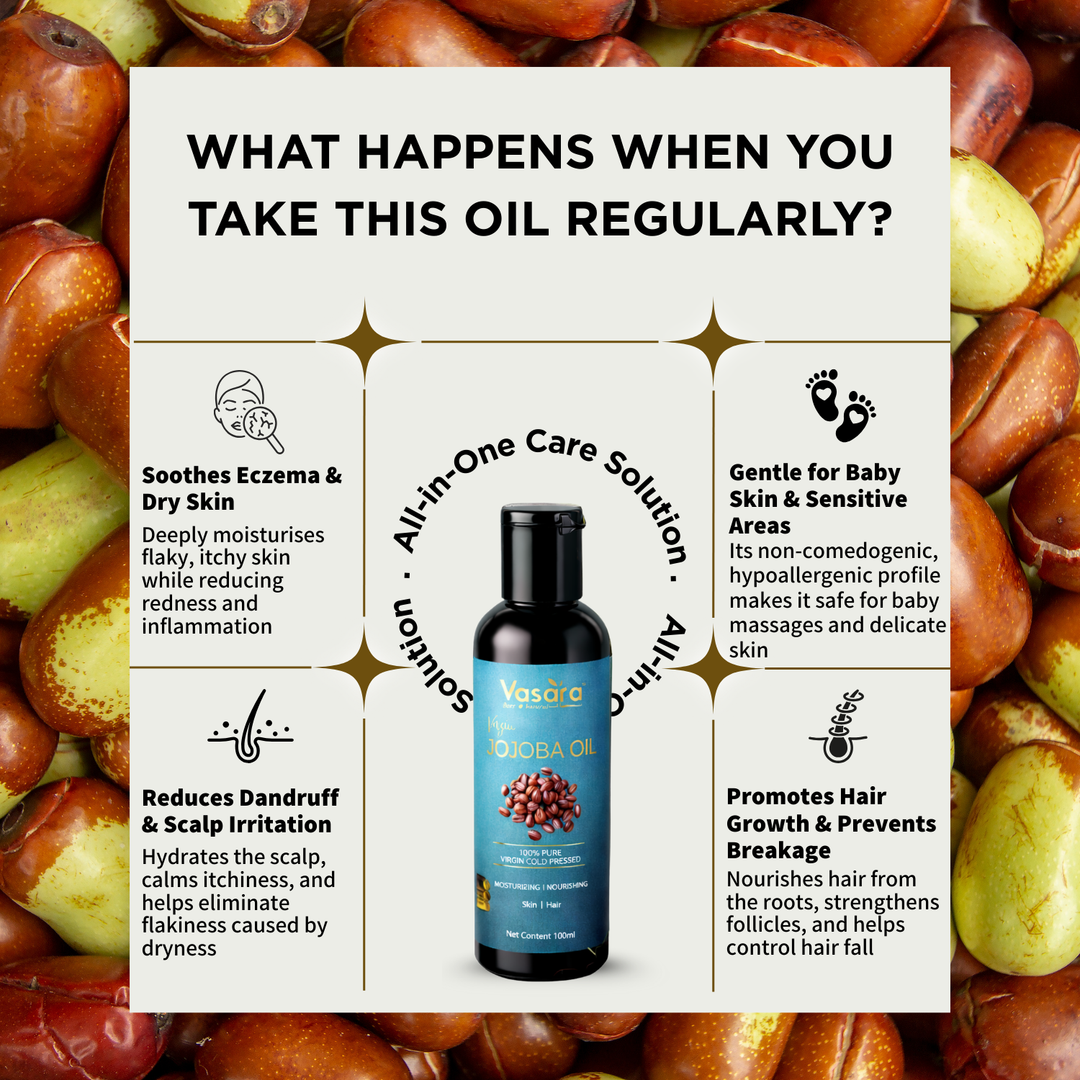 jojoba oil benefits for skin and hair