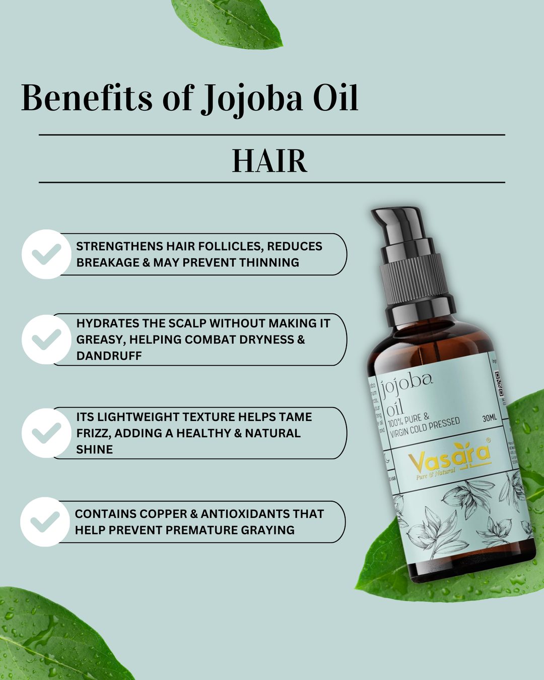 jojoba oil for hair, cold pressed jojoba oil for hair, how to use jojoba oil for hair