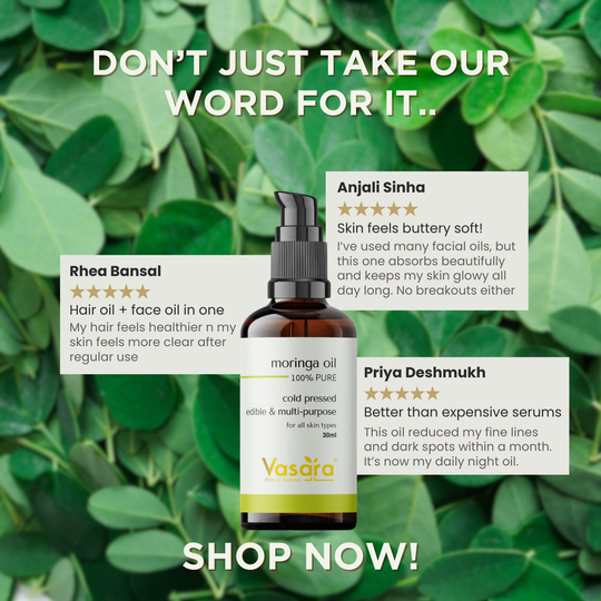 moringa oil customer testimonial