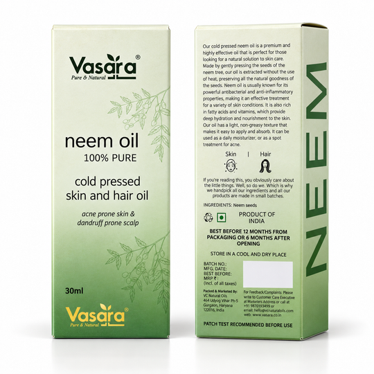 Cold Pressed Neem Oil 30ml