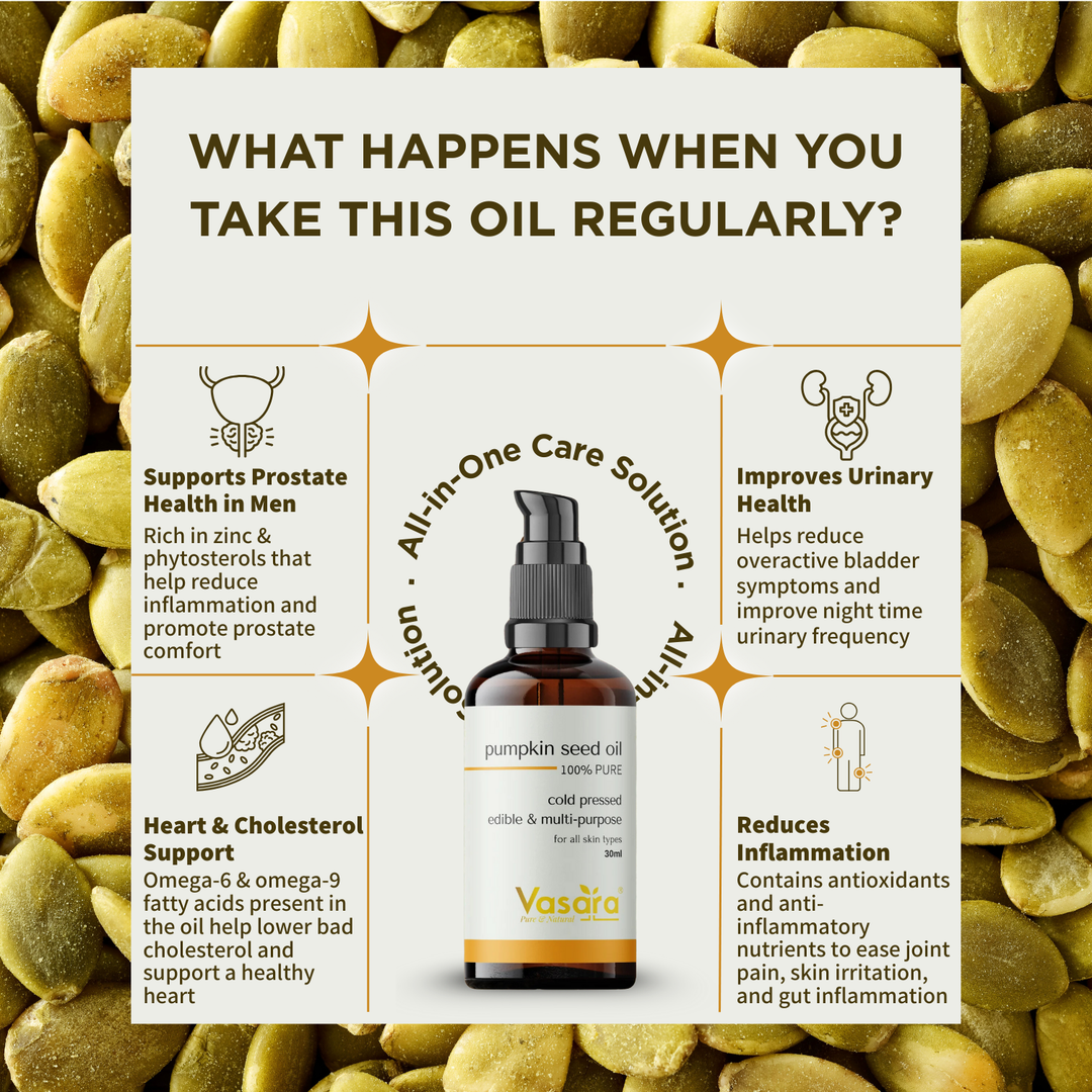 pumpkin seed oil benefits for health, pumpkin seeds for prostate, pumpkinseed for mens health