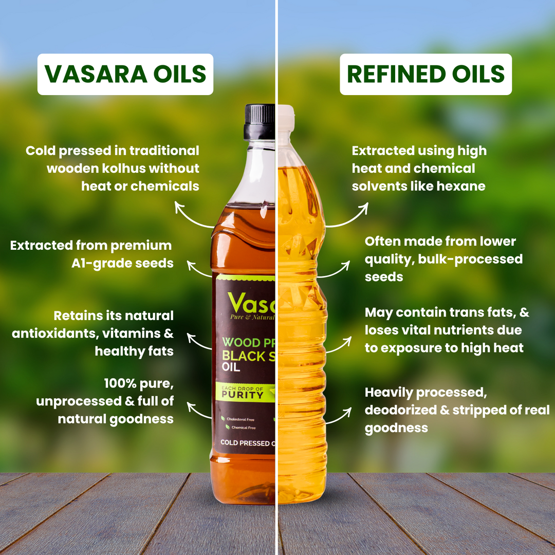 Wood Cold Pressed Black Sesame Oil 1 Litre