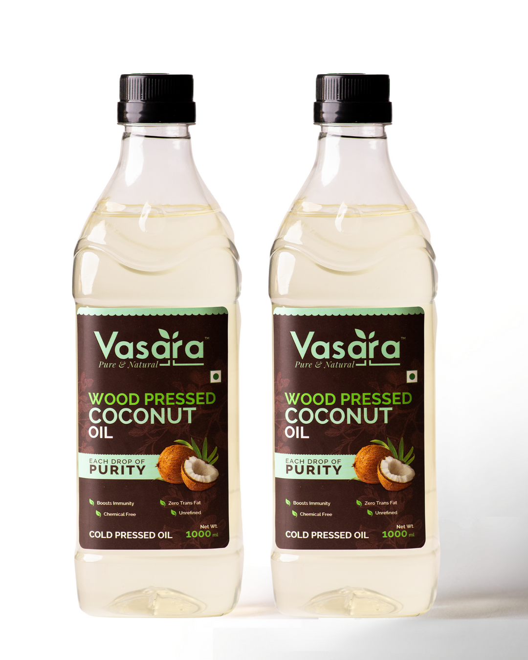 wood pressed coconut oil 2 litres, wood pressed coconut oil, cold pressed coconut oil, pure coocnut oil