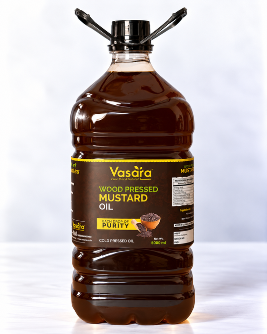 Wood Cold Pressed Kachi Ghani Mustard Oil