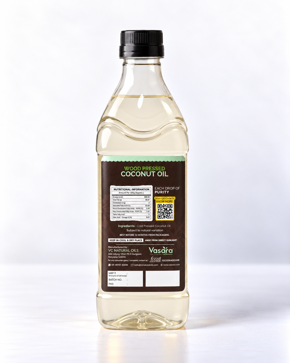 cold pressed coconut oil